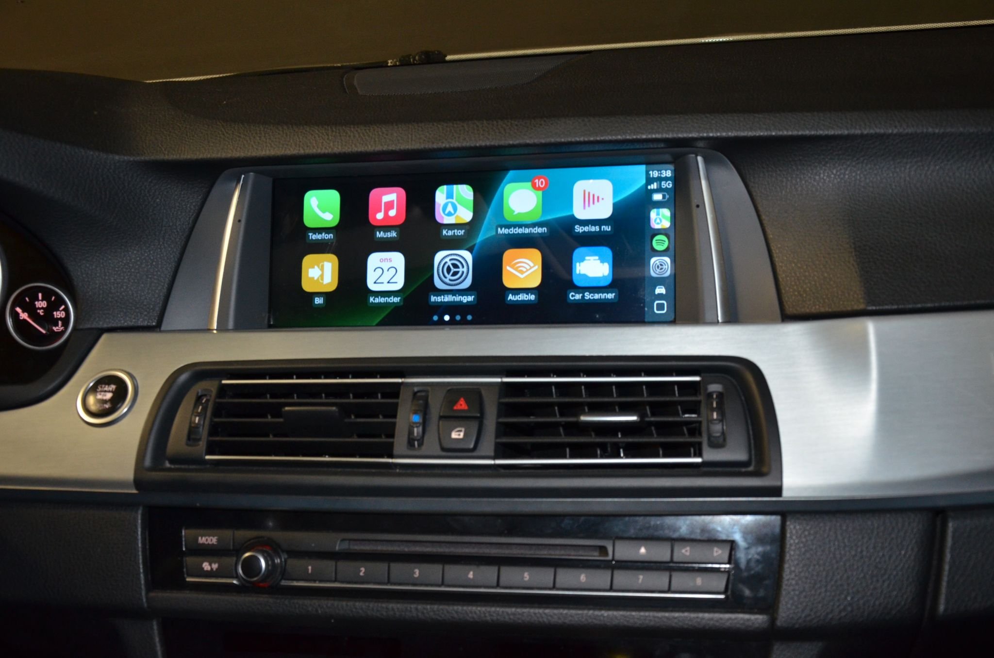 BMW 520d Touring Steptronic, 8-trinn, 184ps, 2011