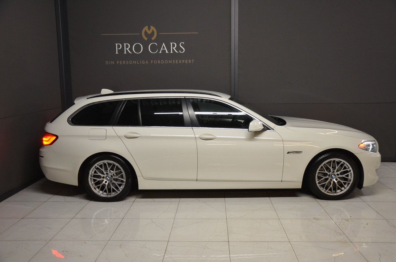 BMW 520d Touring Steptronic, 8-trinn, 184ps, 2011