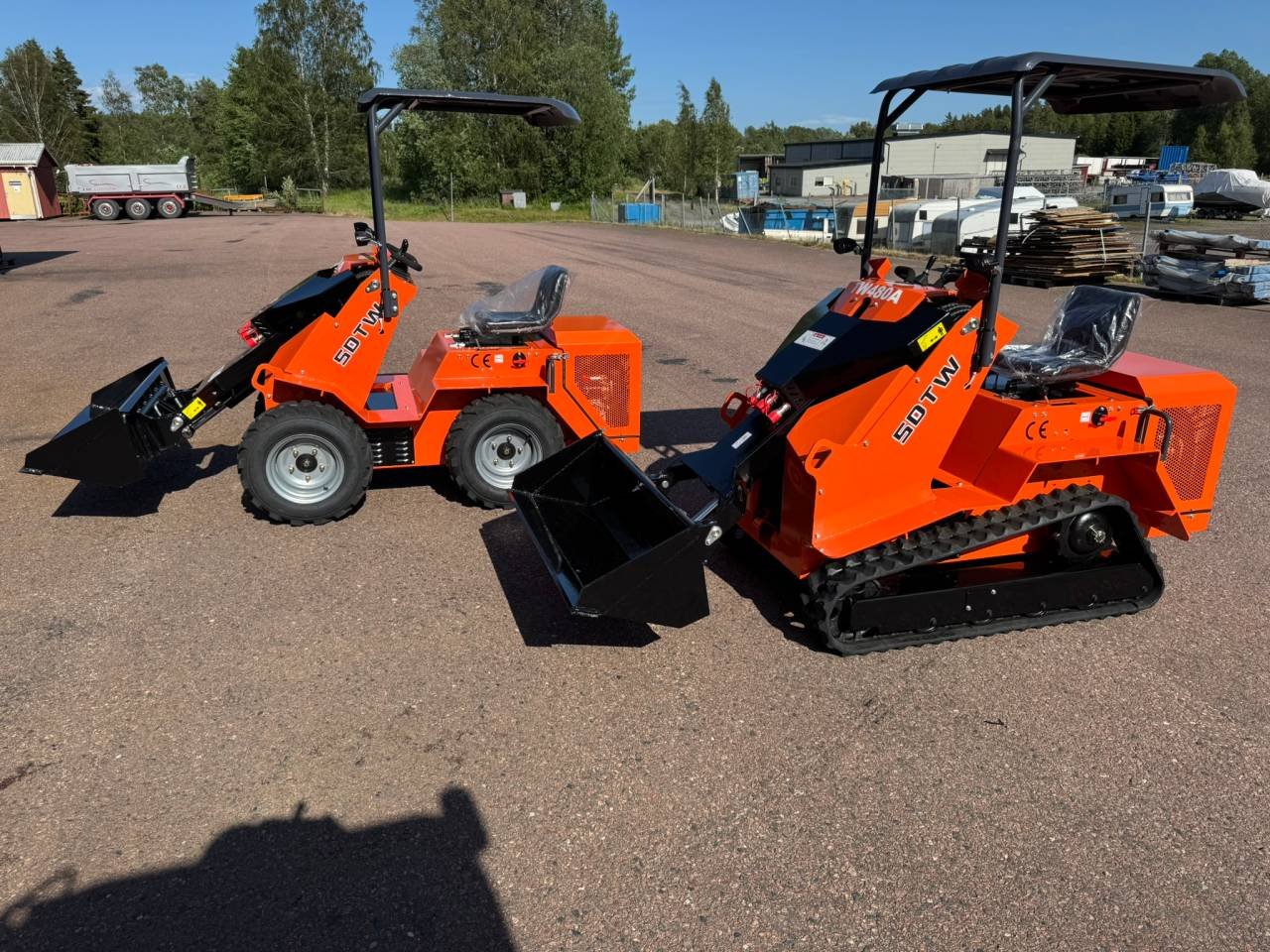 Minilastare TW480A (Skid Stee...