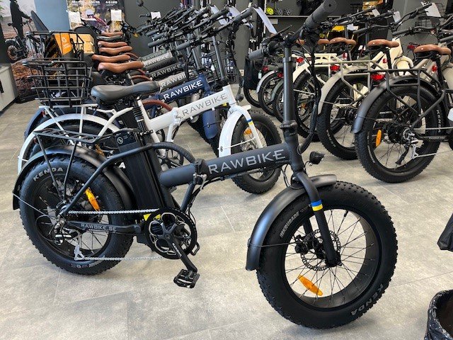 Rawbike Elcykel/Elmoped - mon...