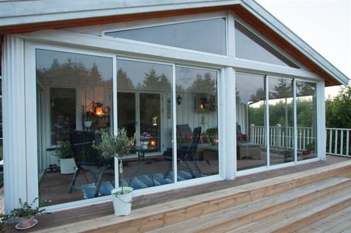 ALU skjutdörrar till vintertr...