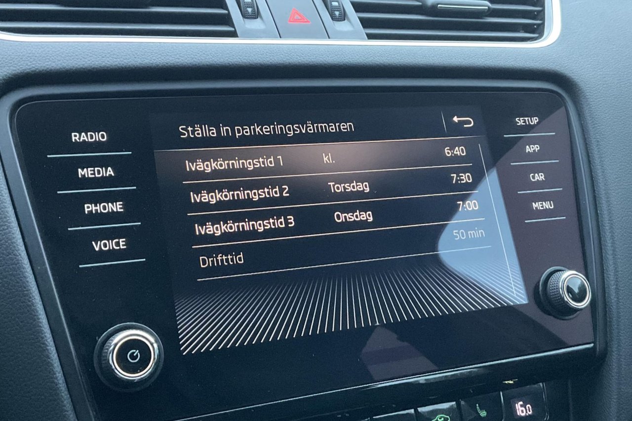 Škoda Octavia Stasjonsvogn 2.0 TDI SCR 4x4 Manuell, 6-trinn, 150ps, 2018