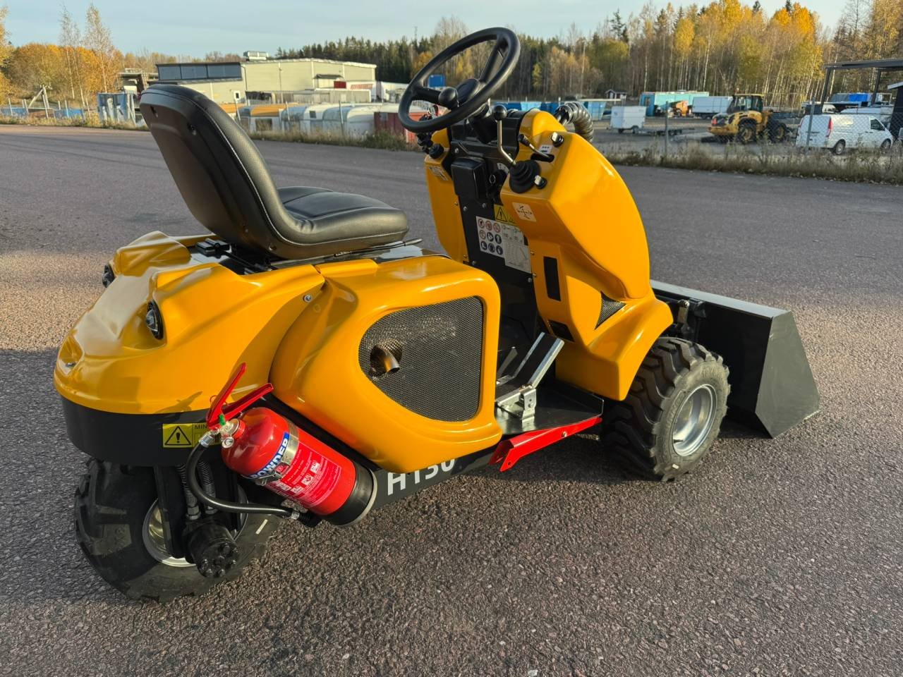 Minilastare H130, just nu kam...