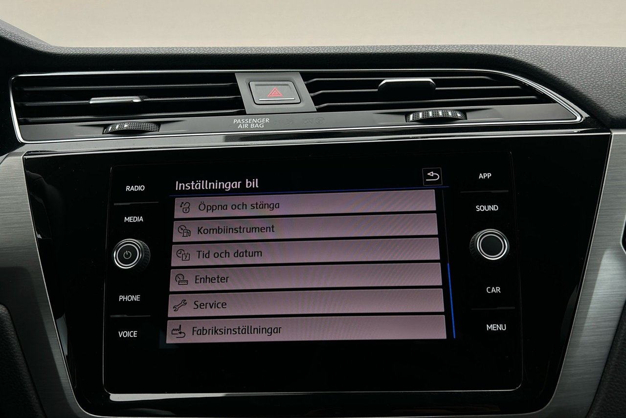 Volkswagen Touran 5-sätes 2.0 TDI DPF SCR DSG Sekventiell, 150hk, 2019