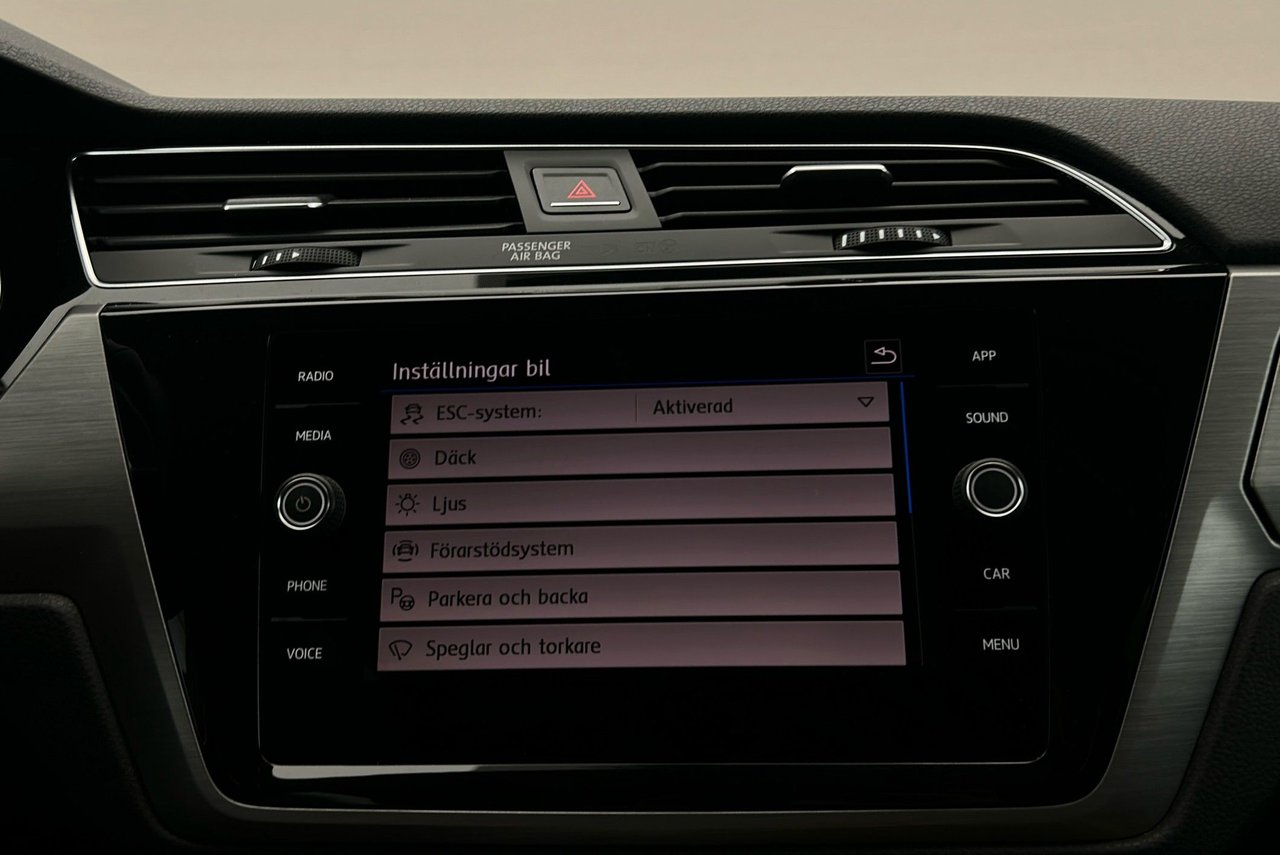 Volkswagen Touran 5-sätes 2.0 TDI DPF SCR DSG Sekventiell, 150hk, 2019