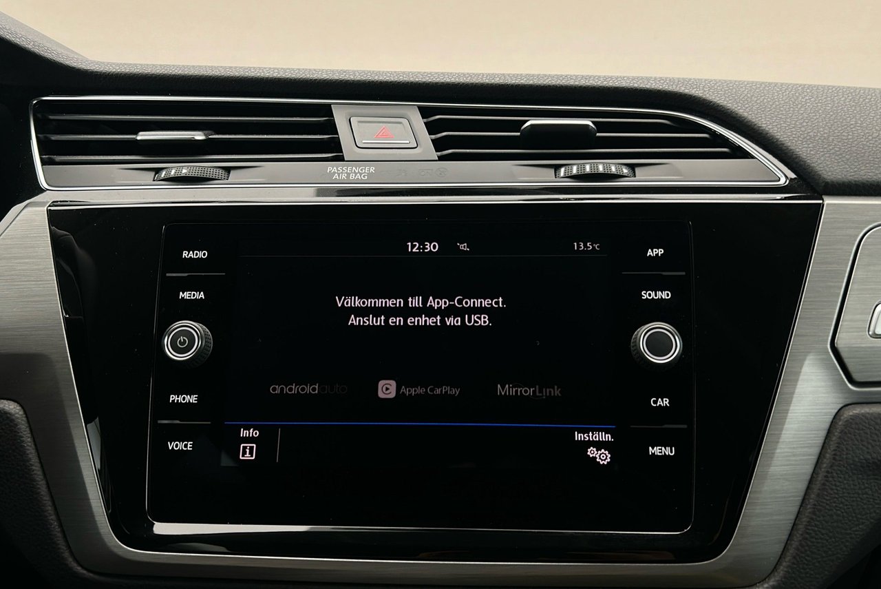 Volkswagen Touran 5-sätes 2.0 TDI DPF SCR DSG Sekventiell, 150hk, 2019