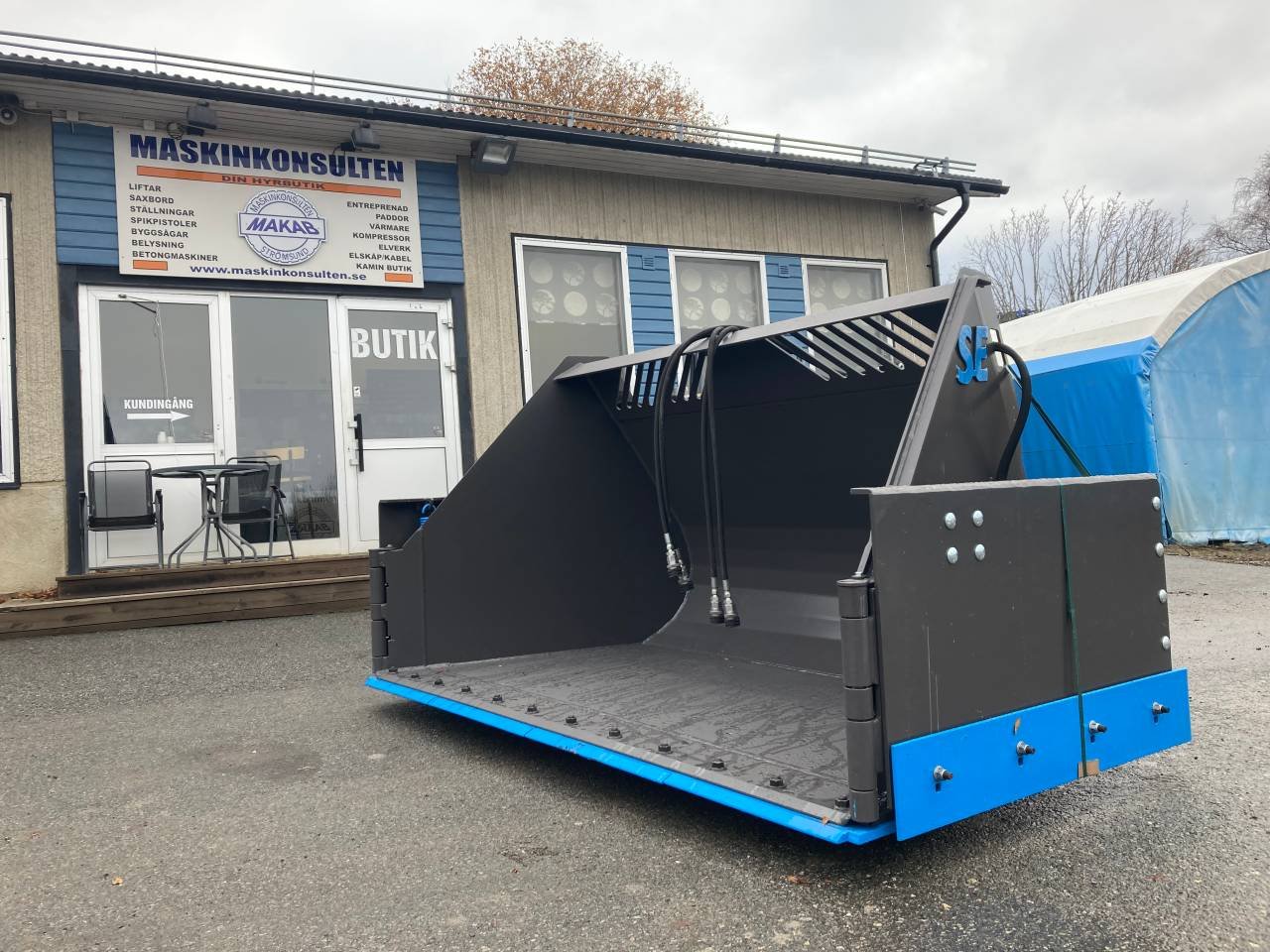 Multiskopa / klaffskopa 3,5m3...