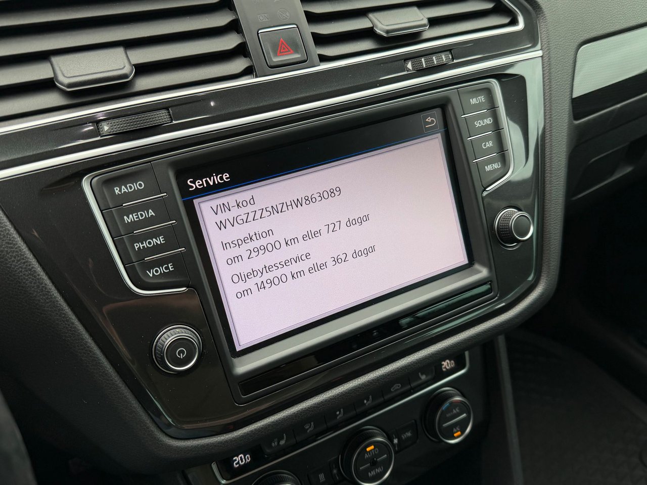 Volkswagen Tiguan 2.0 TDI DPF SCR BMT 4Motion DSG Sekventiell, 190hk, 2017