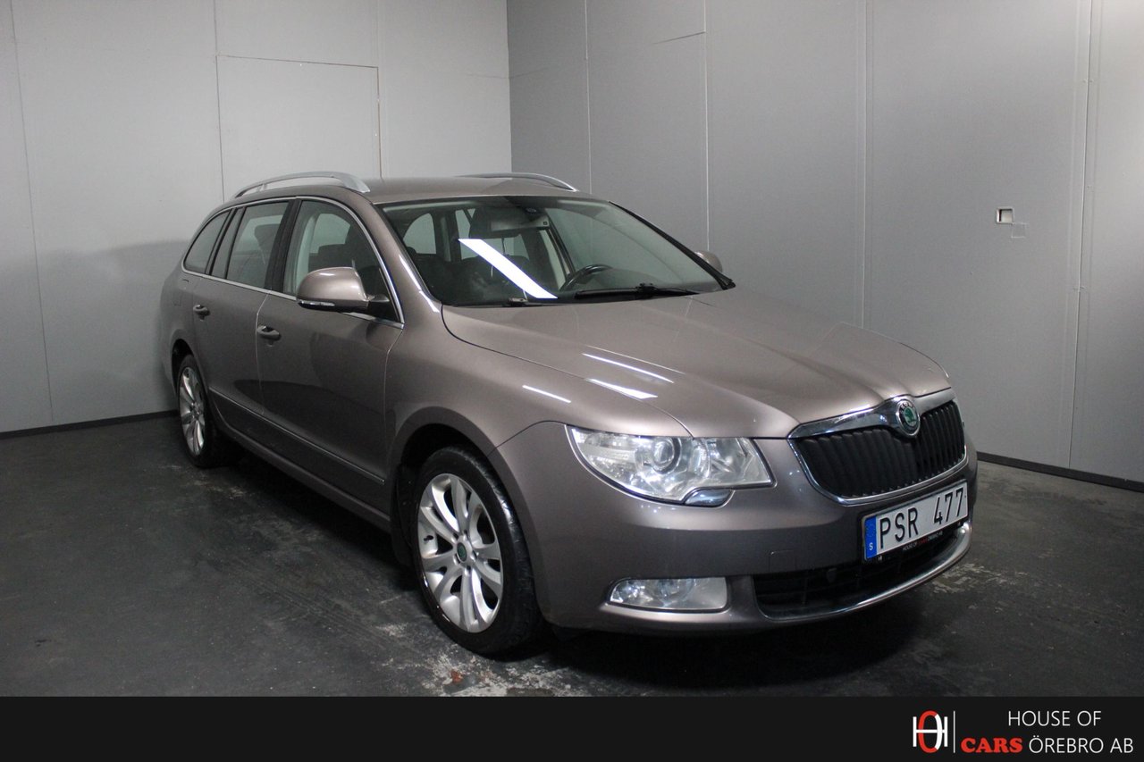 Škoda Superb Stasjonsvogn 2.0 TDI 4x4 DSG sekvensiell, 6-trinn, 140hk, 2013