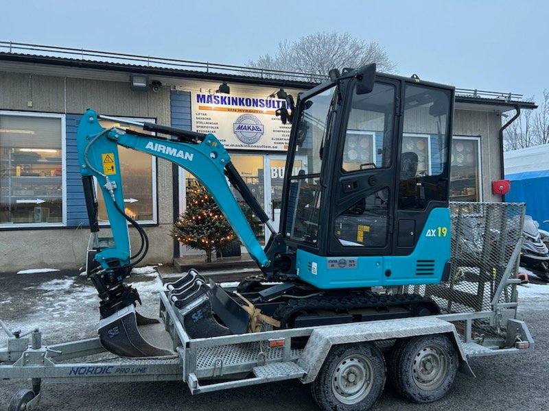 Airman AX19-7 Minigrävare Bok...