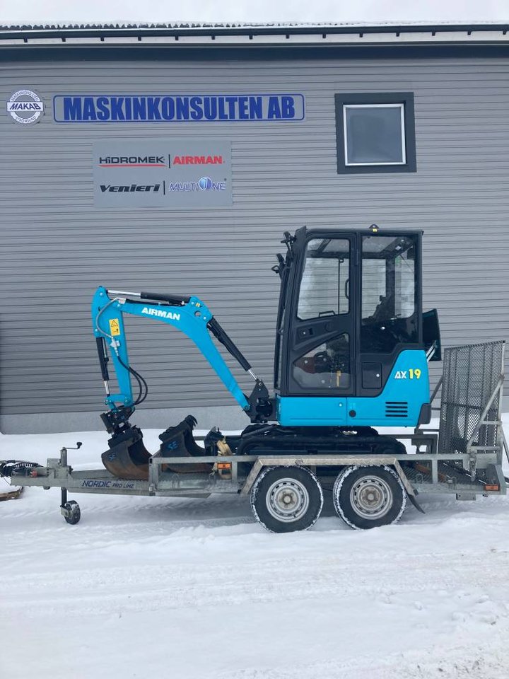 Airman AX19-7 Minigrävare