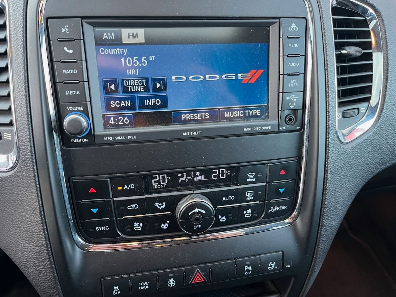 Dodge Durango 5.7 V8 HEMI AWD Automatisk, 5-trinn, 364hk, 2012