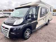 BÜRSTNER NEXXO 25 728.Solcell/Cykelställ/L-bädd/Tält.2012