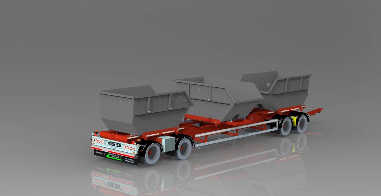 Hakarps - 38 tons liftdumperv...