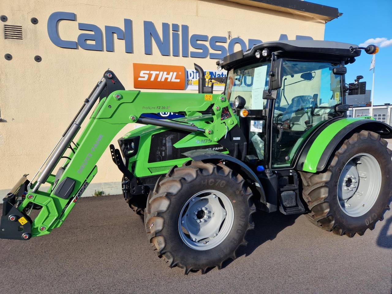 Nya Deutz-Fahr 5105,  Nu lage...