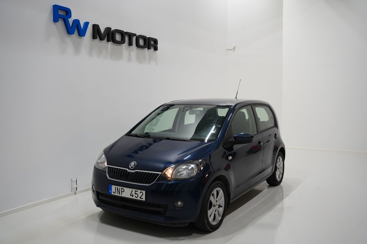 Škoda Citigo 5-dörrar 1.0 MPI Manuell, 60hk, 2013