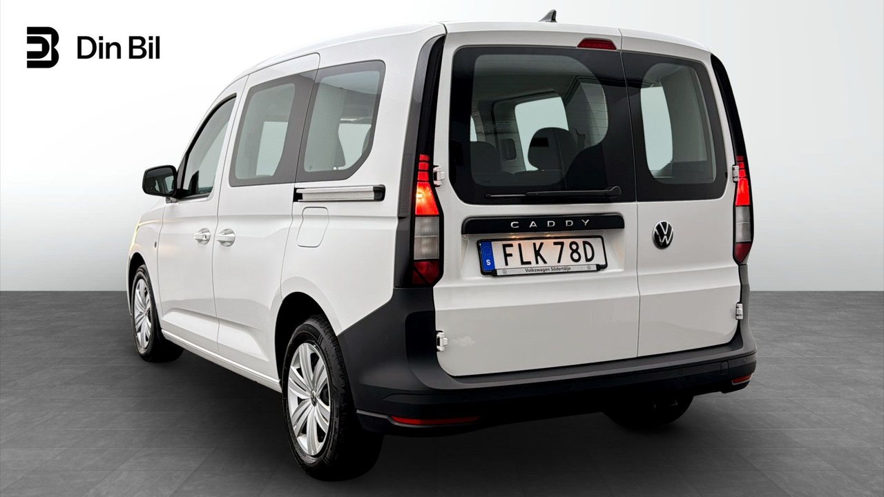 Volkswagen Caddy 2.0 TDI BMT DSG sekvensiell, 7-trinn, 122hk, 2022