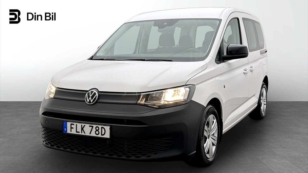 Volkswagen Caddy 2.0 TDI BMT DSG sekvensiell, 7-trinn, 122hk, 2022