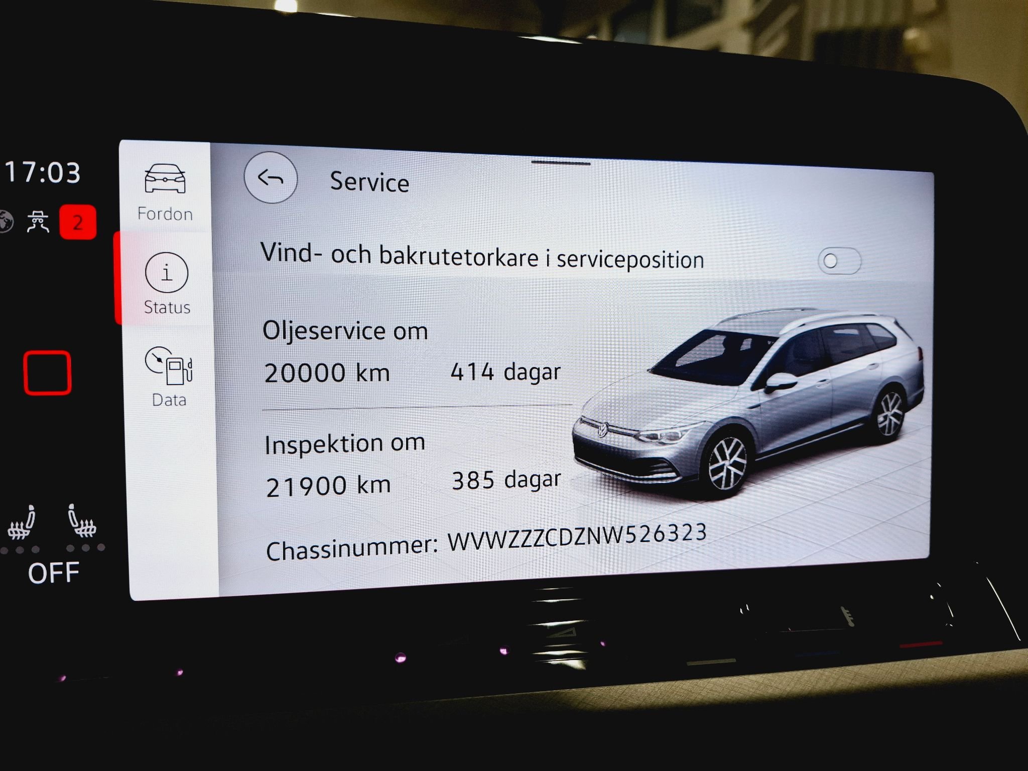 Volkswagen Golf Sportscombi 2.0 TDI DPF SCR DSG Sekventiell, 116hk, 2022