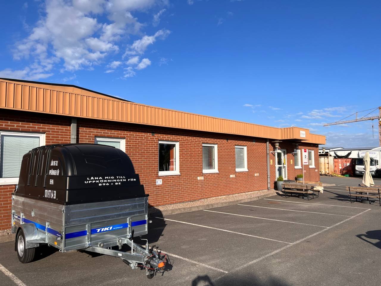 Släp för din B96 - BE Uppkörn...