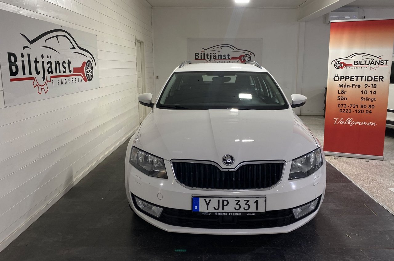 Škoda Octavia Stasjonsvogn 1.6 TDI 4x4 Manuell, 6-trinn, 110ps, 2017