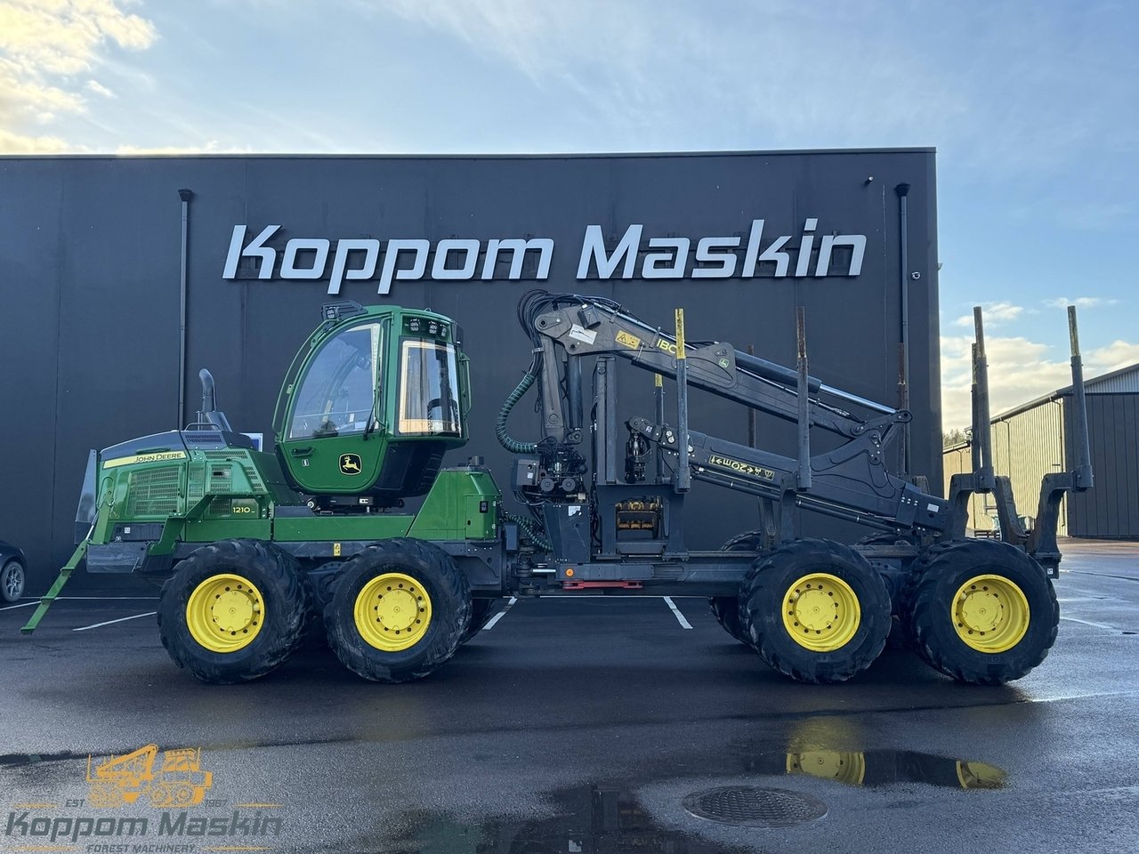 John Deere 1210G, 1700h - Sko...