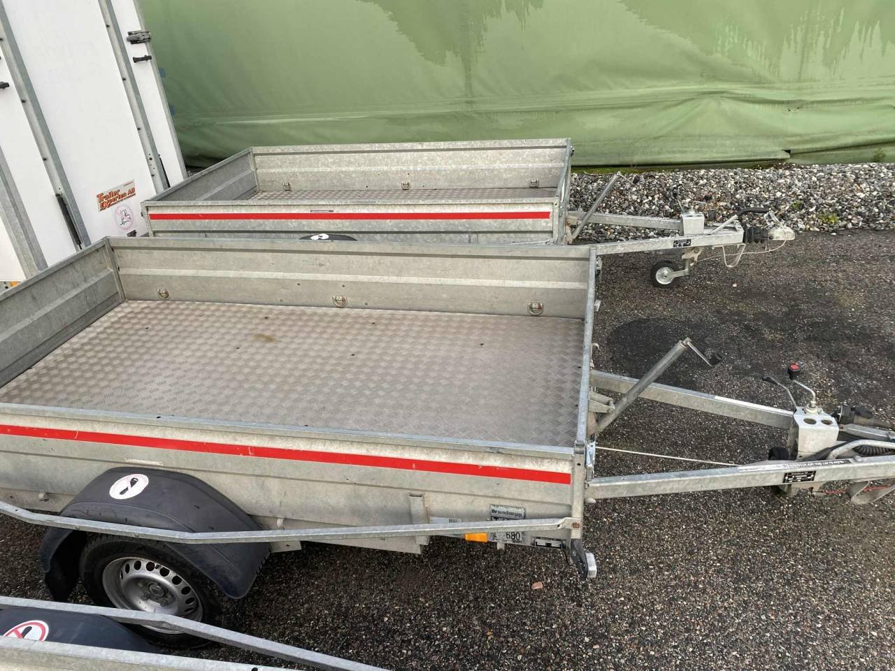 Brenderup grusvagn med tipp