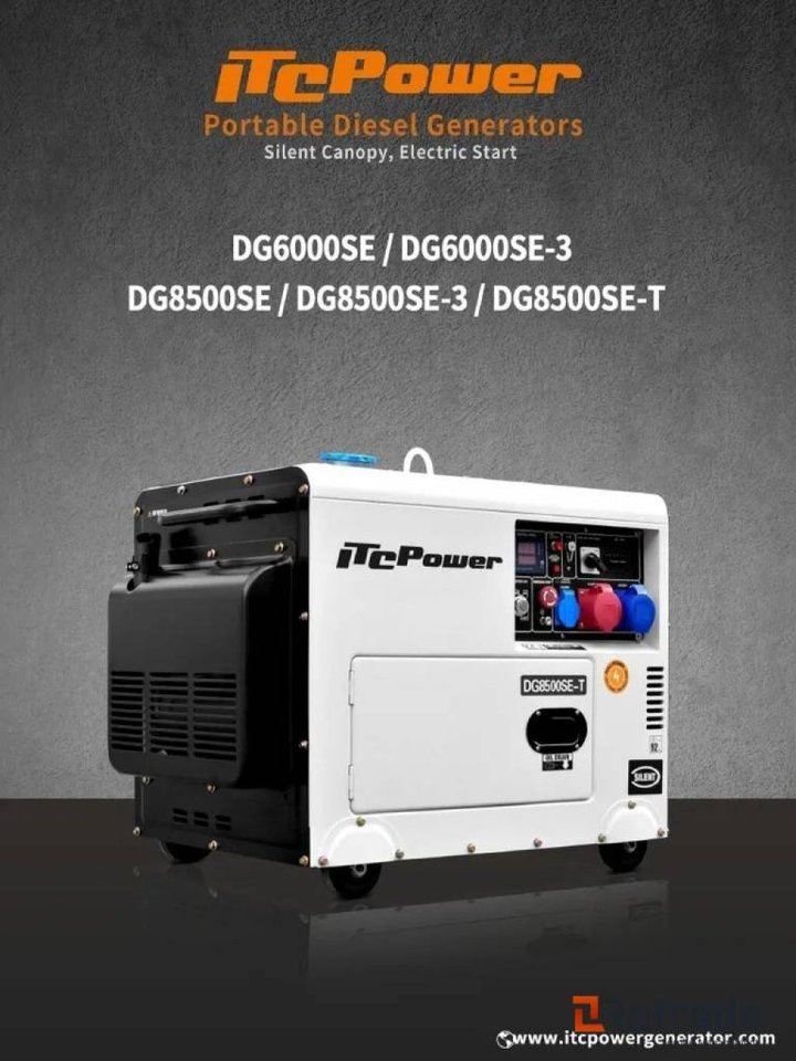 4 st Dieseldrivna elverk Gene...