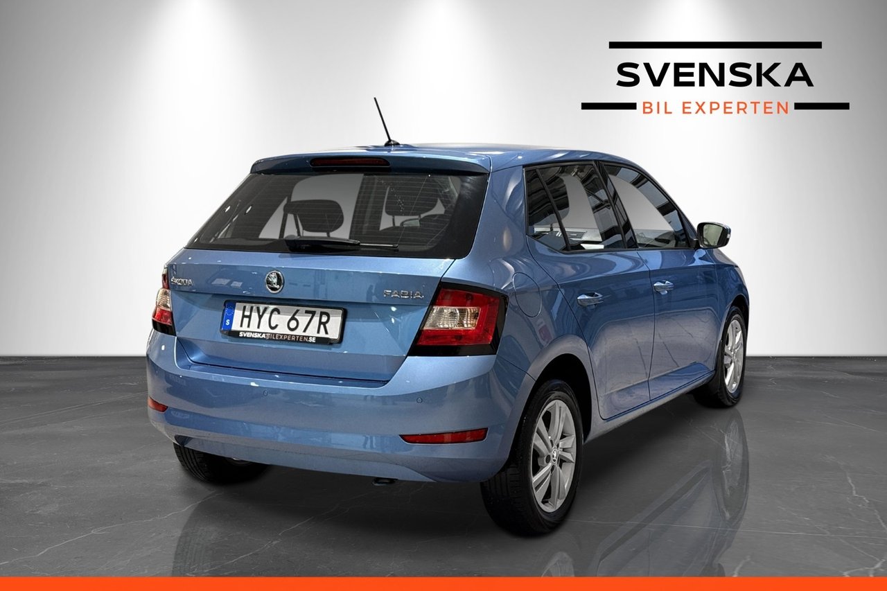 Škoda Fabia 1.0 MPI Manuell, 5-trinn, 75ps, 2019