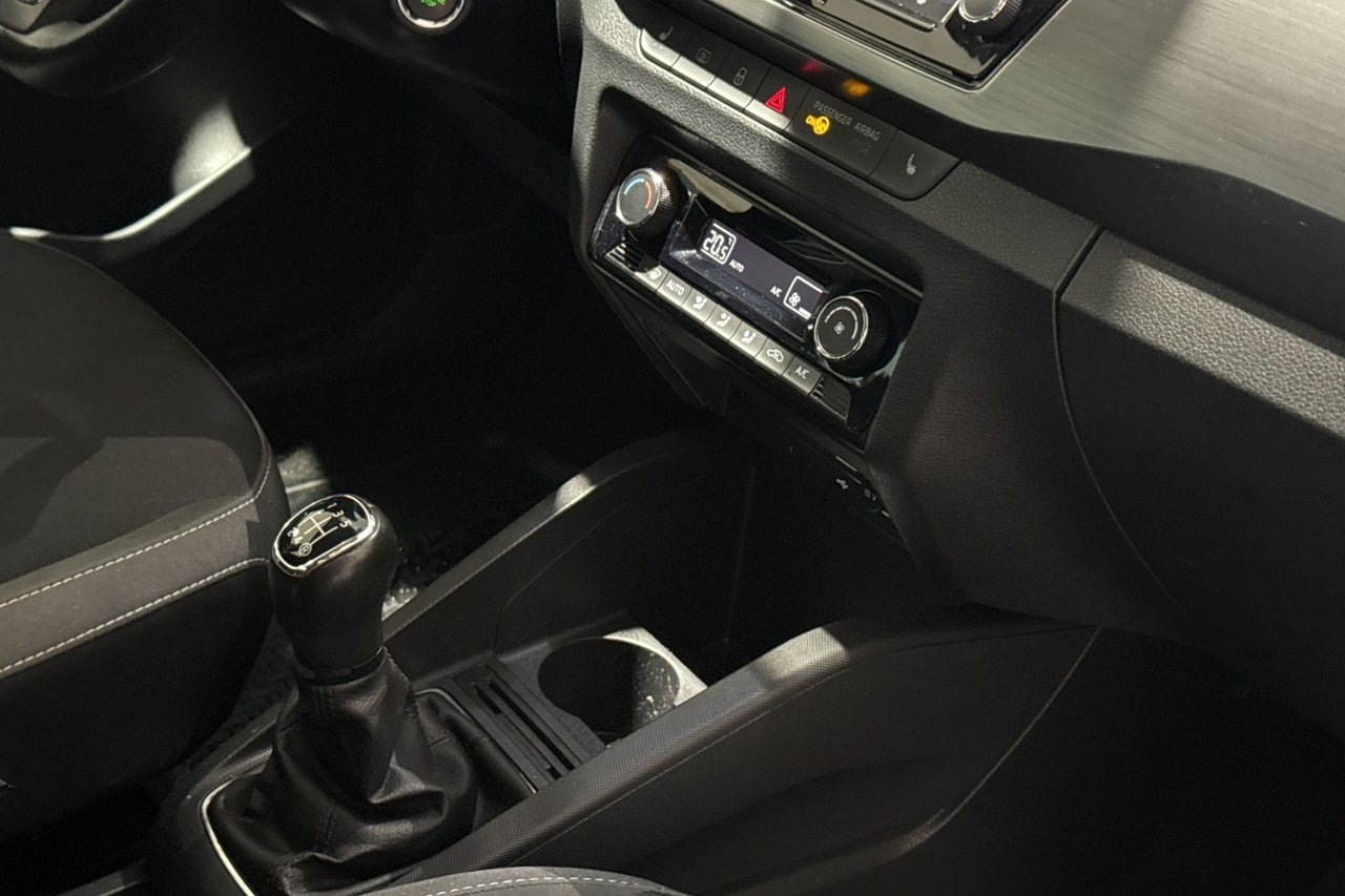 Škoda Fabia 1.0 MPI Manuell, 5-trinn, 75ps, 2019