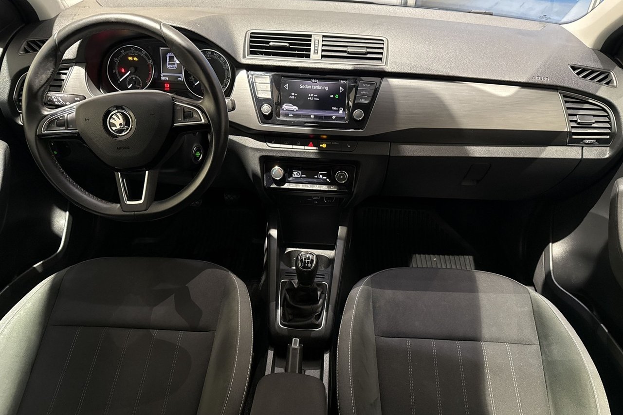 Škoda Fabia 1.0 MPI Manuell, 5-trinn, 75ps, 2019
