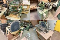 Ställbar borrmaskin, Fräsmaskin, Cirkelputs & Putsrondell