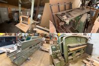 Pneumatisk press, Kombimaskin, Kantlistmaskin & Press