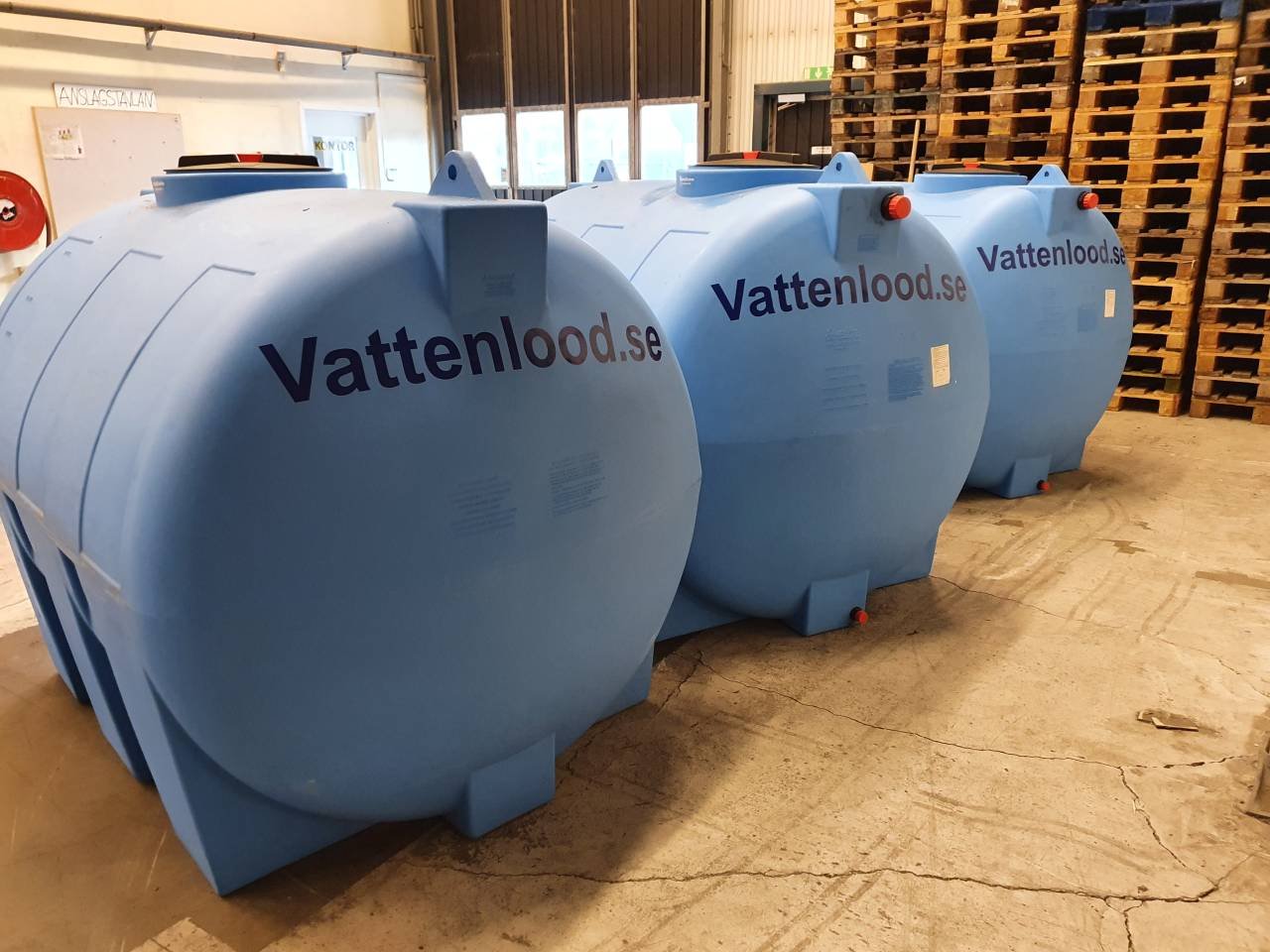 Dricksvattentank 3000 liter u...