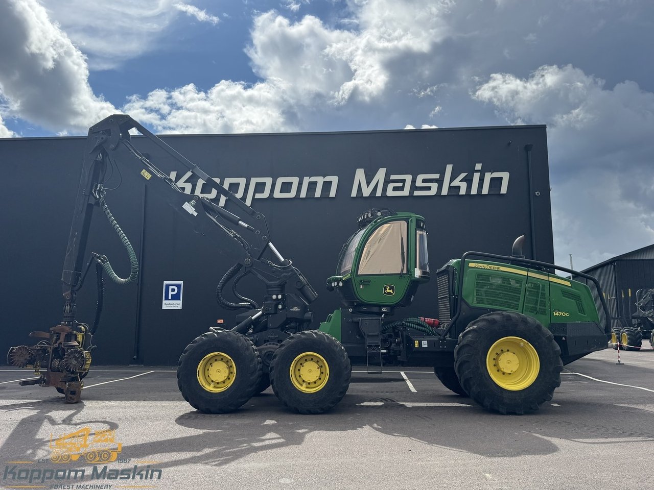 John Deere 1470G, 7500h - Skö...