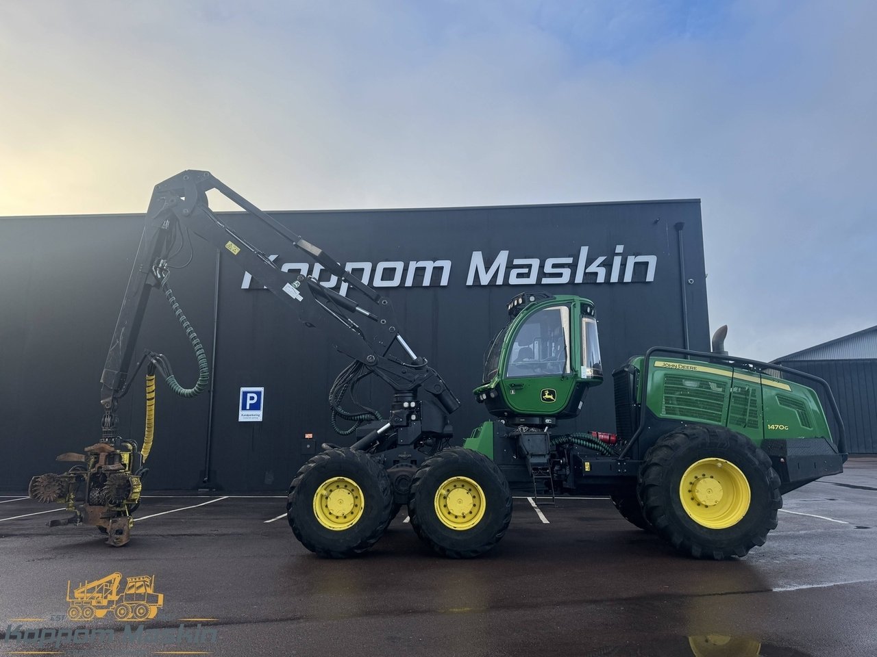 John Deere 1470G, 7500h - Skö...