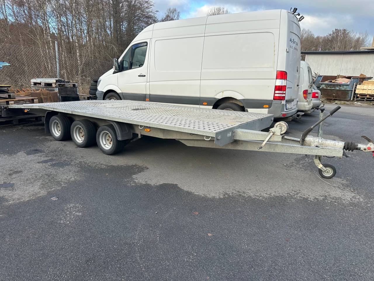 Maskinsläp / plattformssläp 3...