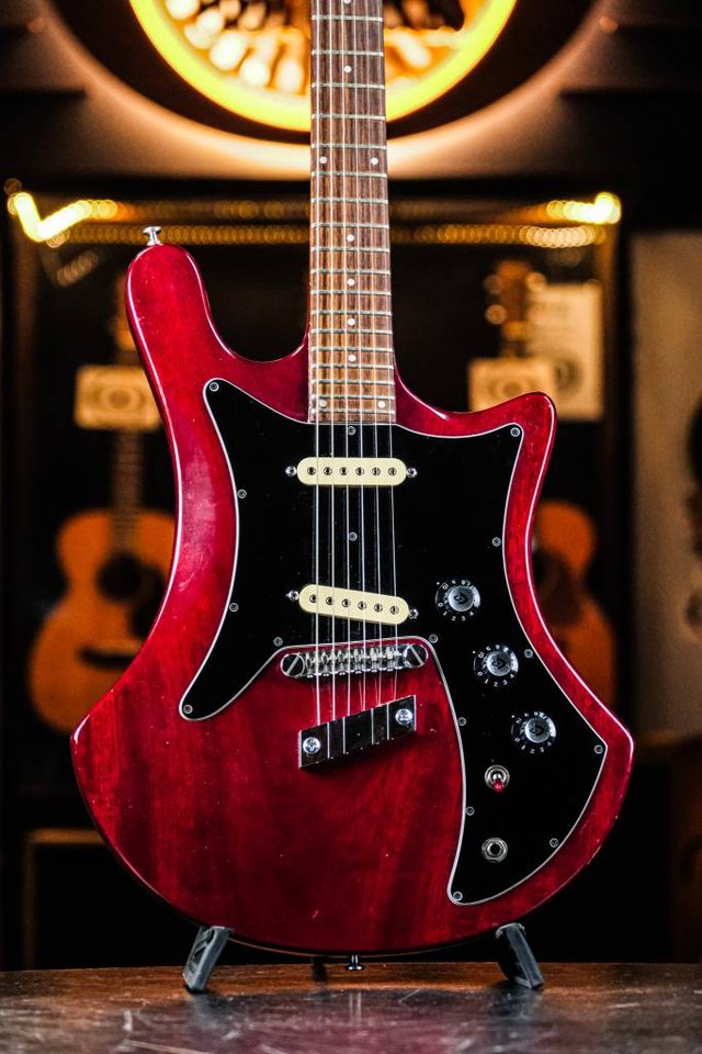 1979 Guild S-60D cherry red