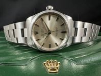 Rolex Oyster Perpetual 34 Vintage 1002 Stål Toppskick