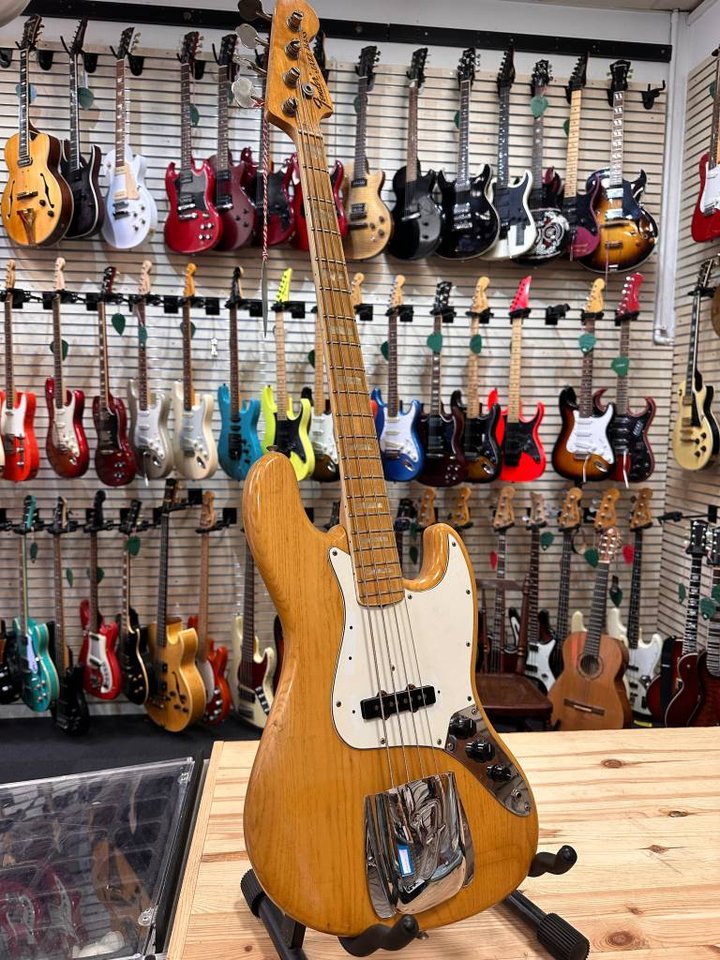 Fender Jazzbas 1975 natur , h...