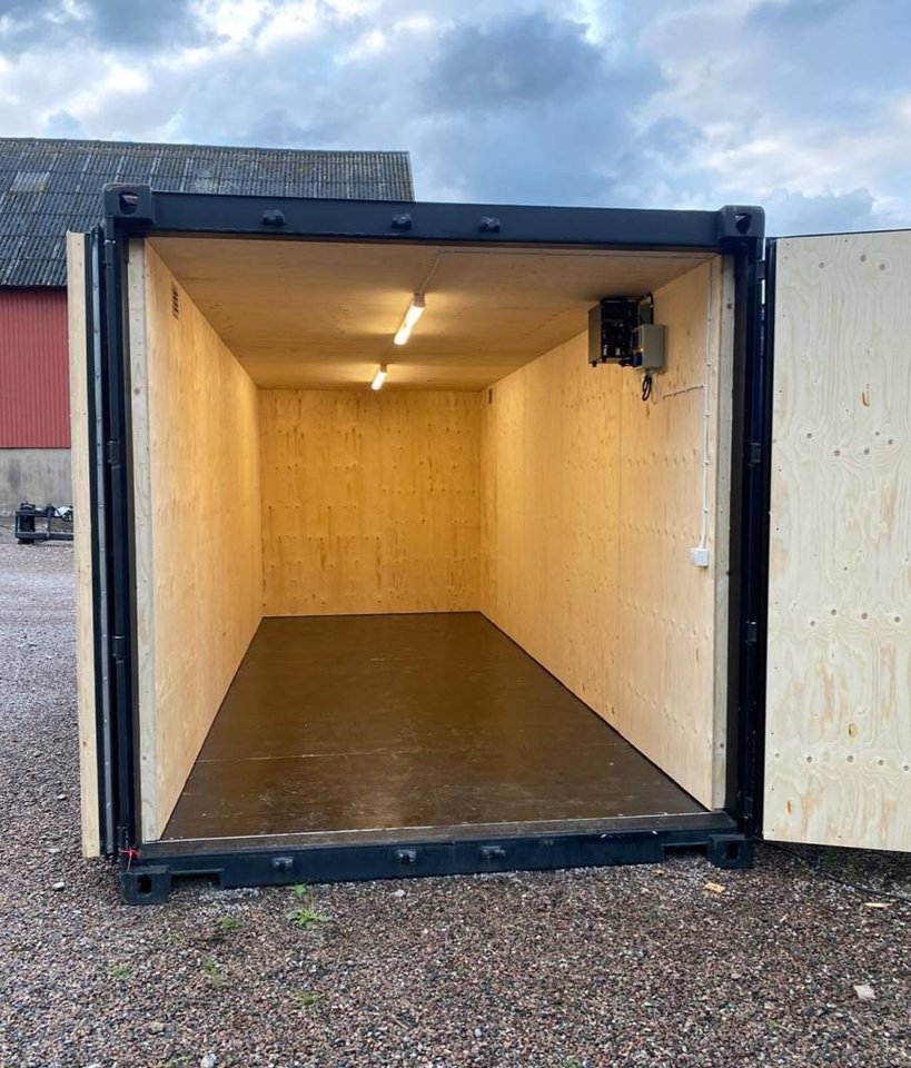 Ny Isolerad Container levererat