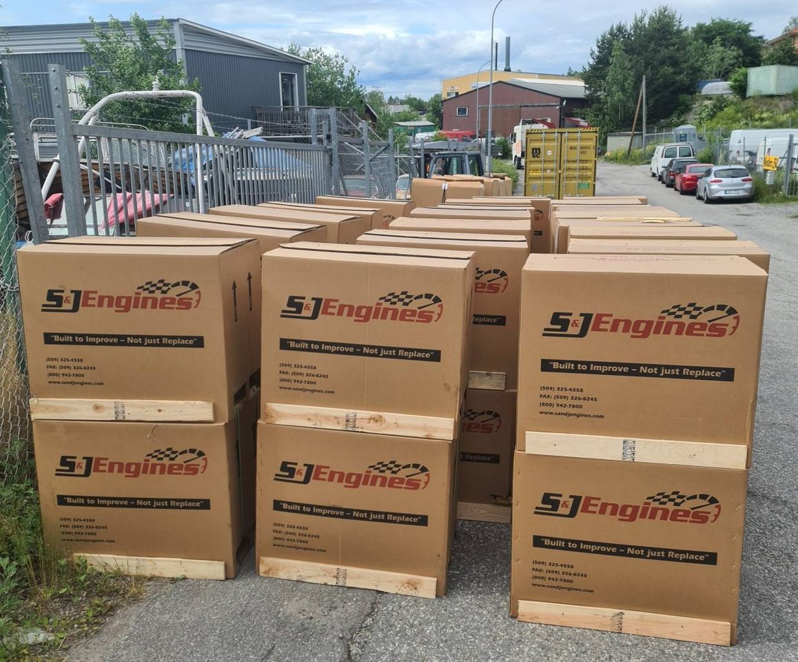 15% NU  Ersättningsmotorblock...