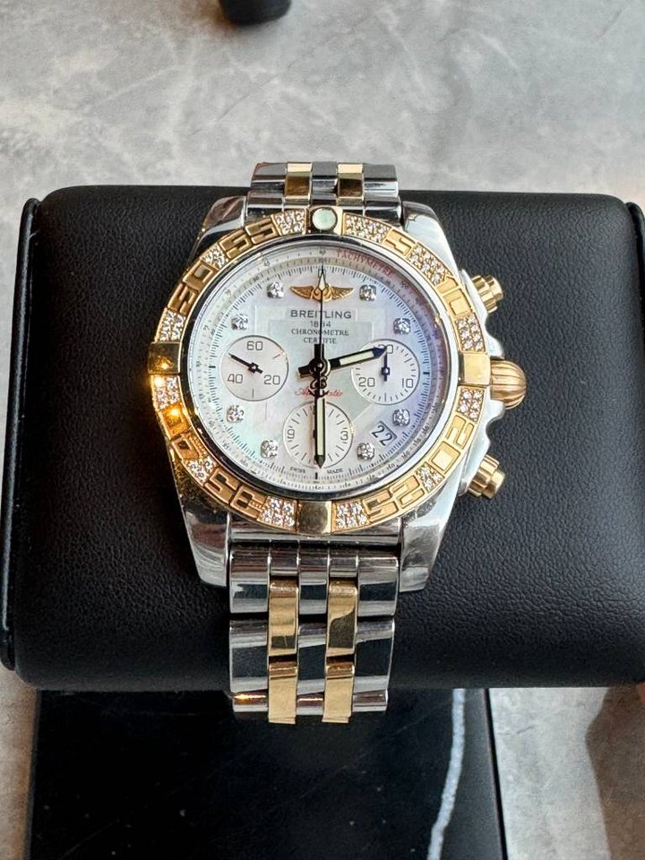 Breitling Chronomat 41 Rosé/S...