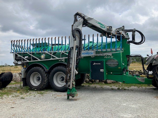 Inkommande maskiner hos Samso...