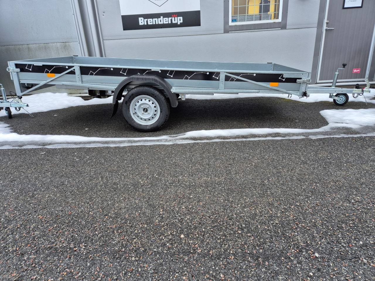 Arcas Trailer obromsad släpva...