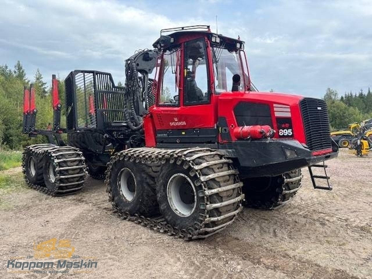 Komatsu 895, 10100h - Skotare