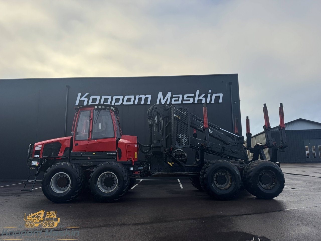 komatsu 895, 6595h - Skotare