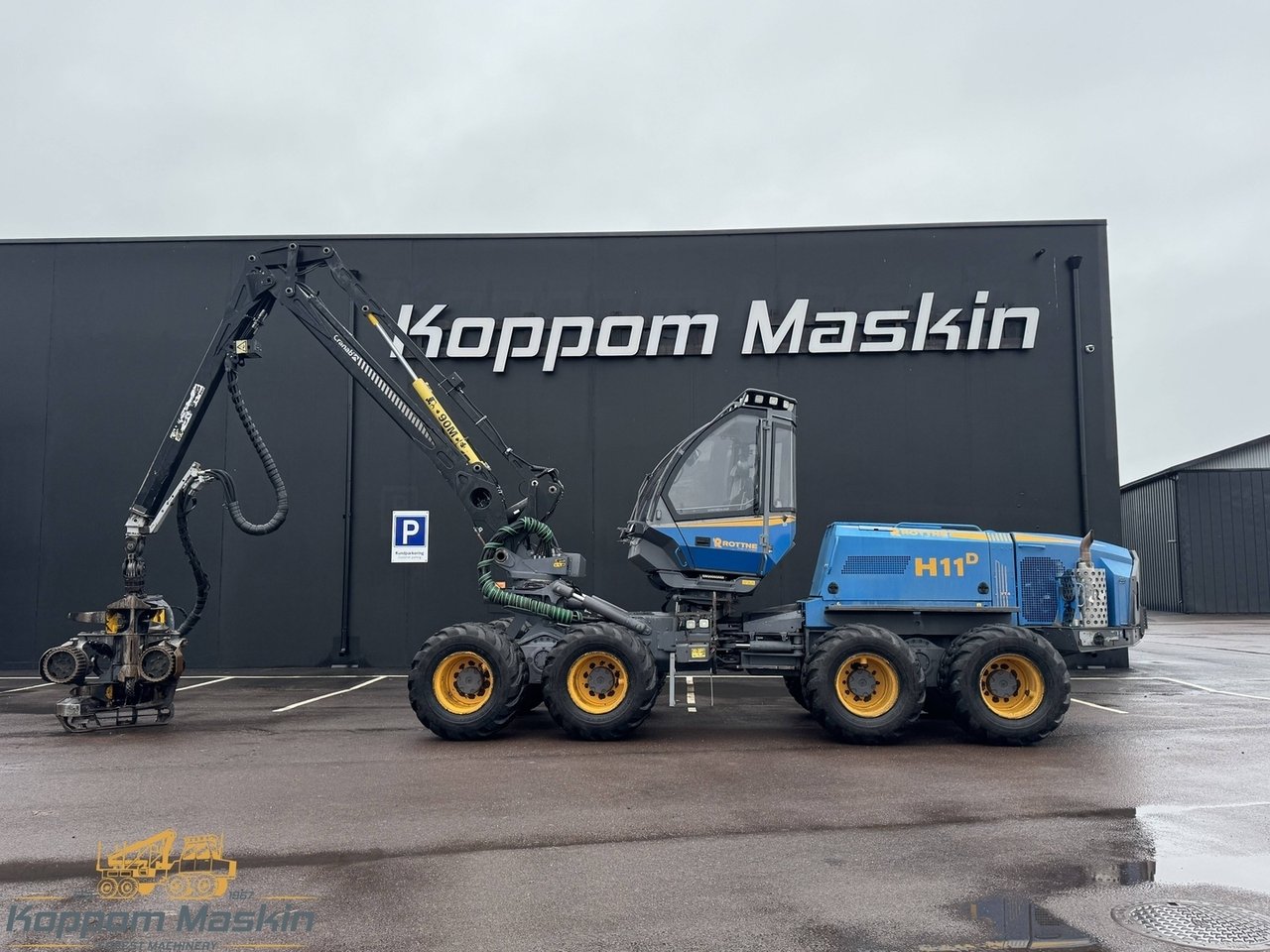 Rottne H11D, 8800h - Skördare