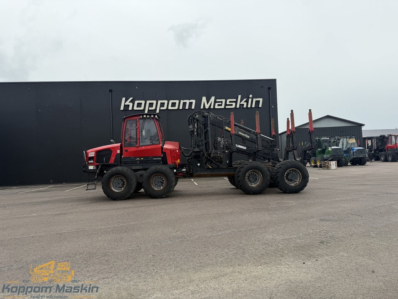 Komatsu 895, 9300h - Skotare