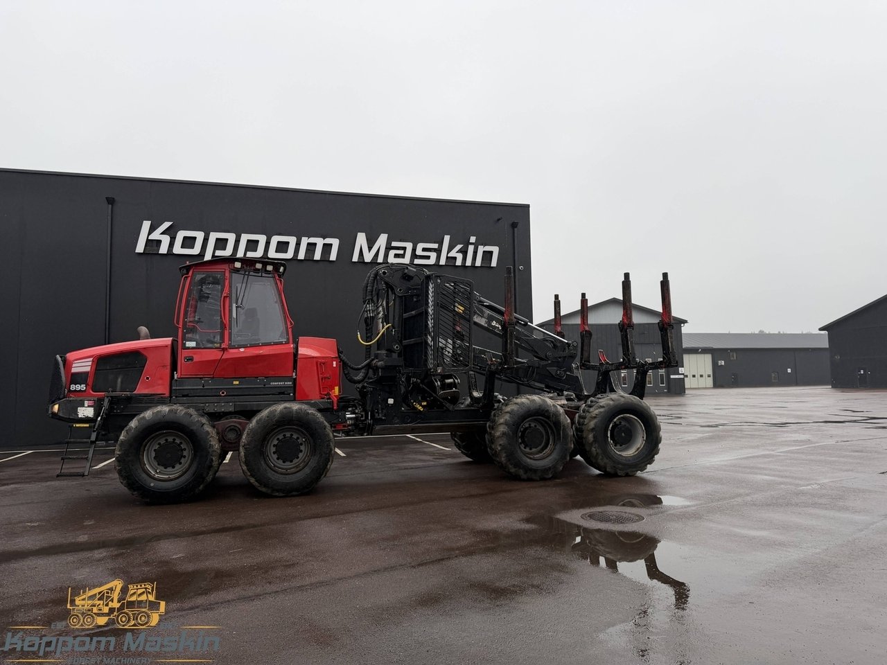 Komatsu 895, 14670h - Skotare